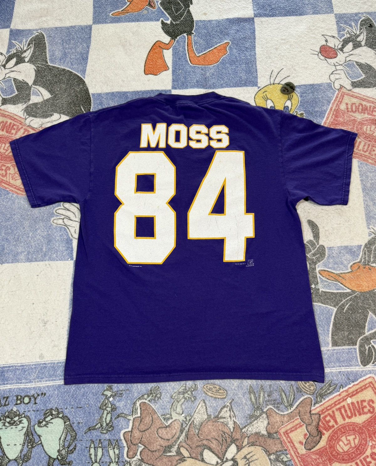NFL Vintage minnesota vikings randy moss tee Size US L / EU 52-54 / 3 - 3 Thumbnail