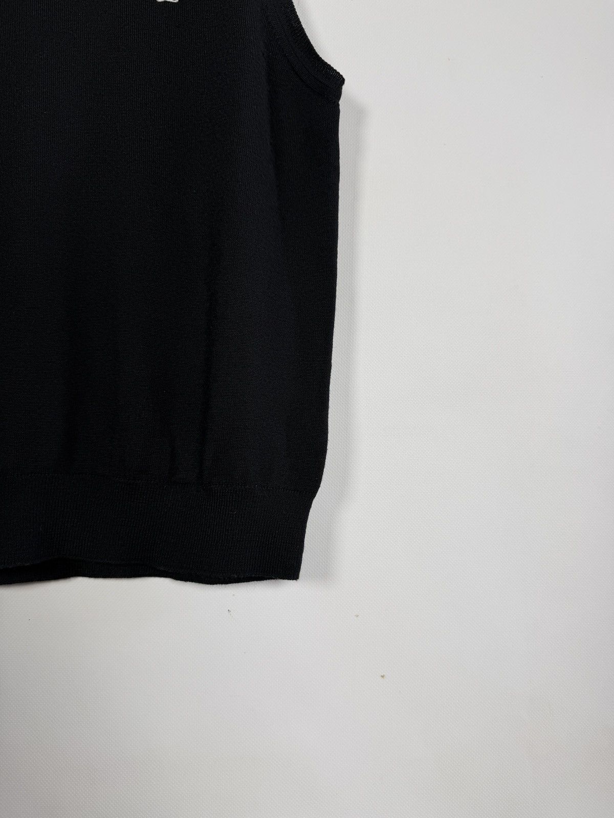 Lacoste Lacoste Wool Vest Sweater Black Crocodile Logo Vintage Sz 5 Size US L / EU 52-54 / 3 - 5 Thumbnail