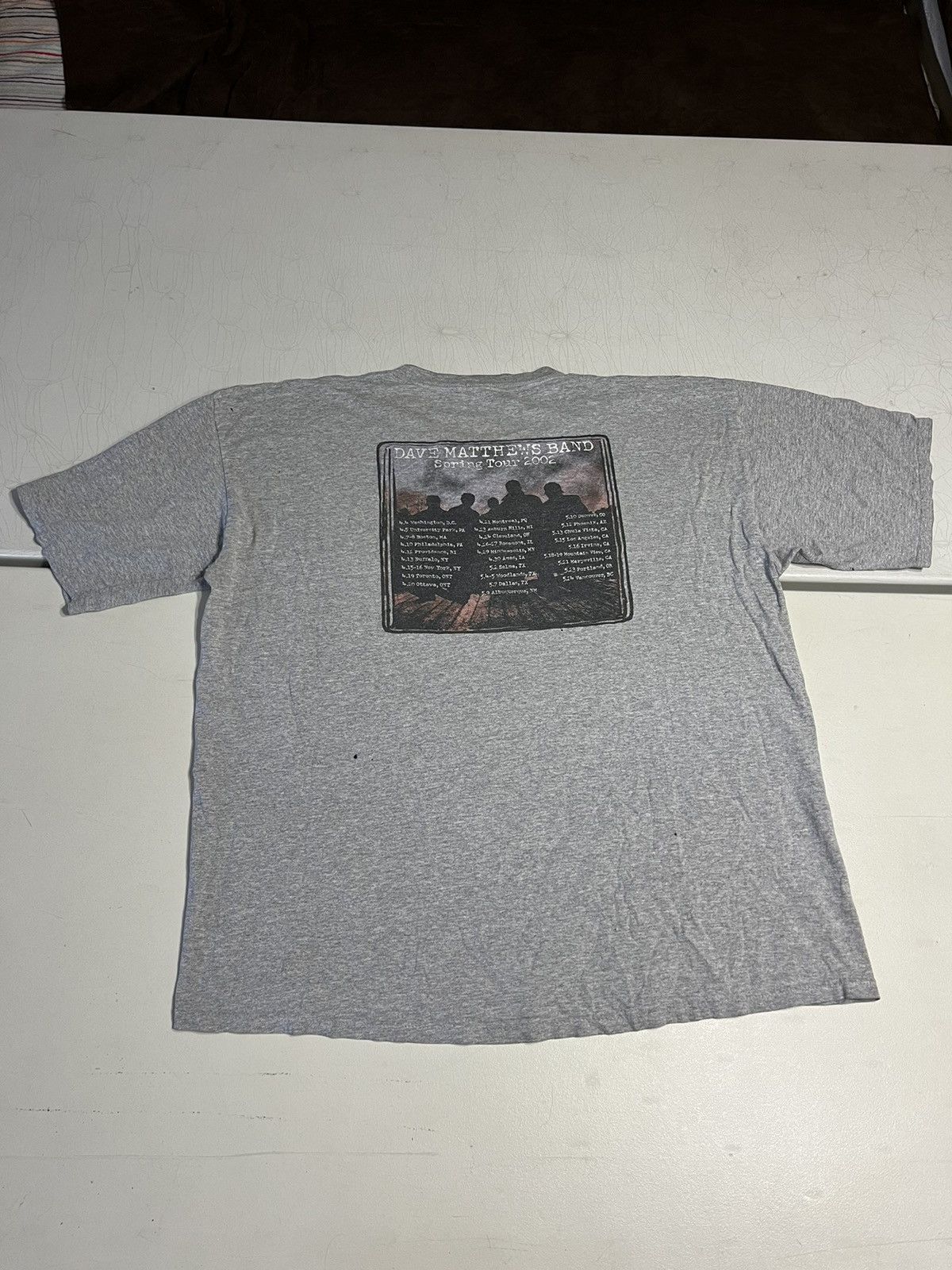 Vintage Vintage Dave Matthew’s band shirt Size US L / EU 52-54 / 3 - 2 Thumbnail