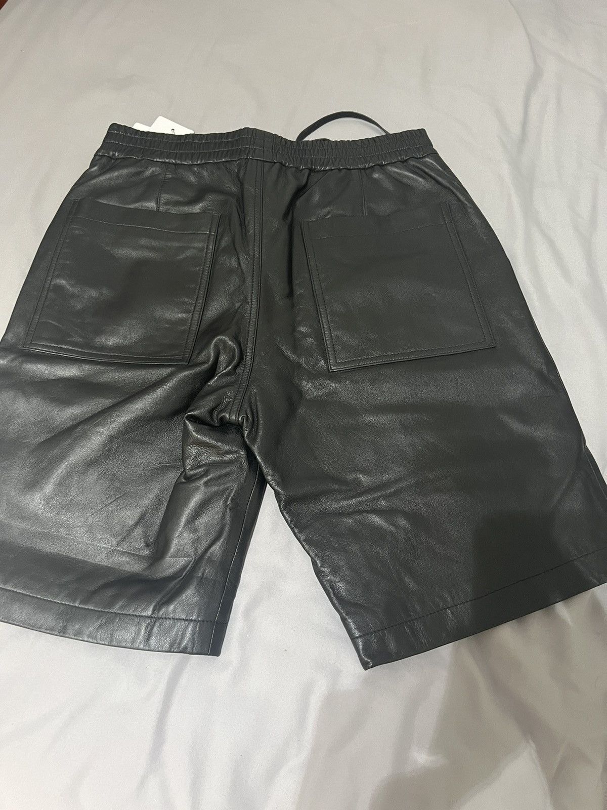 NN07 Nn07 No Nationality Leather Keanu 8232 Shorts Black Size US 31 - 8 Thumbnail