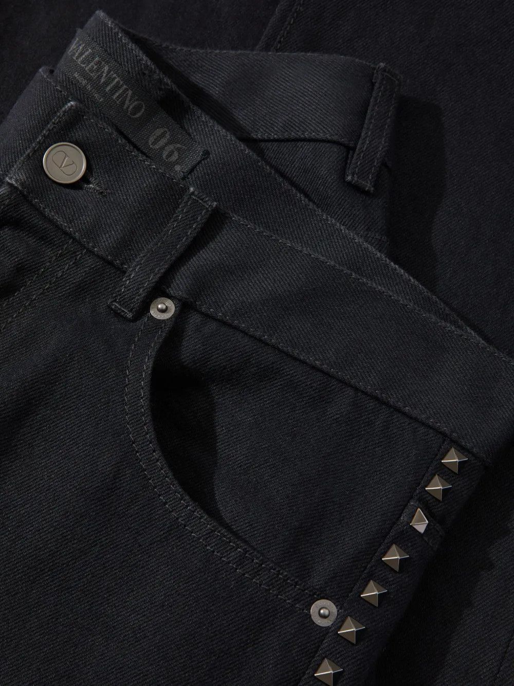 Valentino o1y0525 Denim Pant in Black Size US 30 / EU 46 - 3 Thumbnail