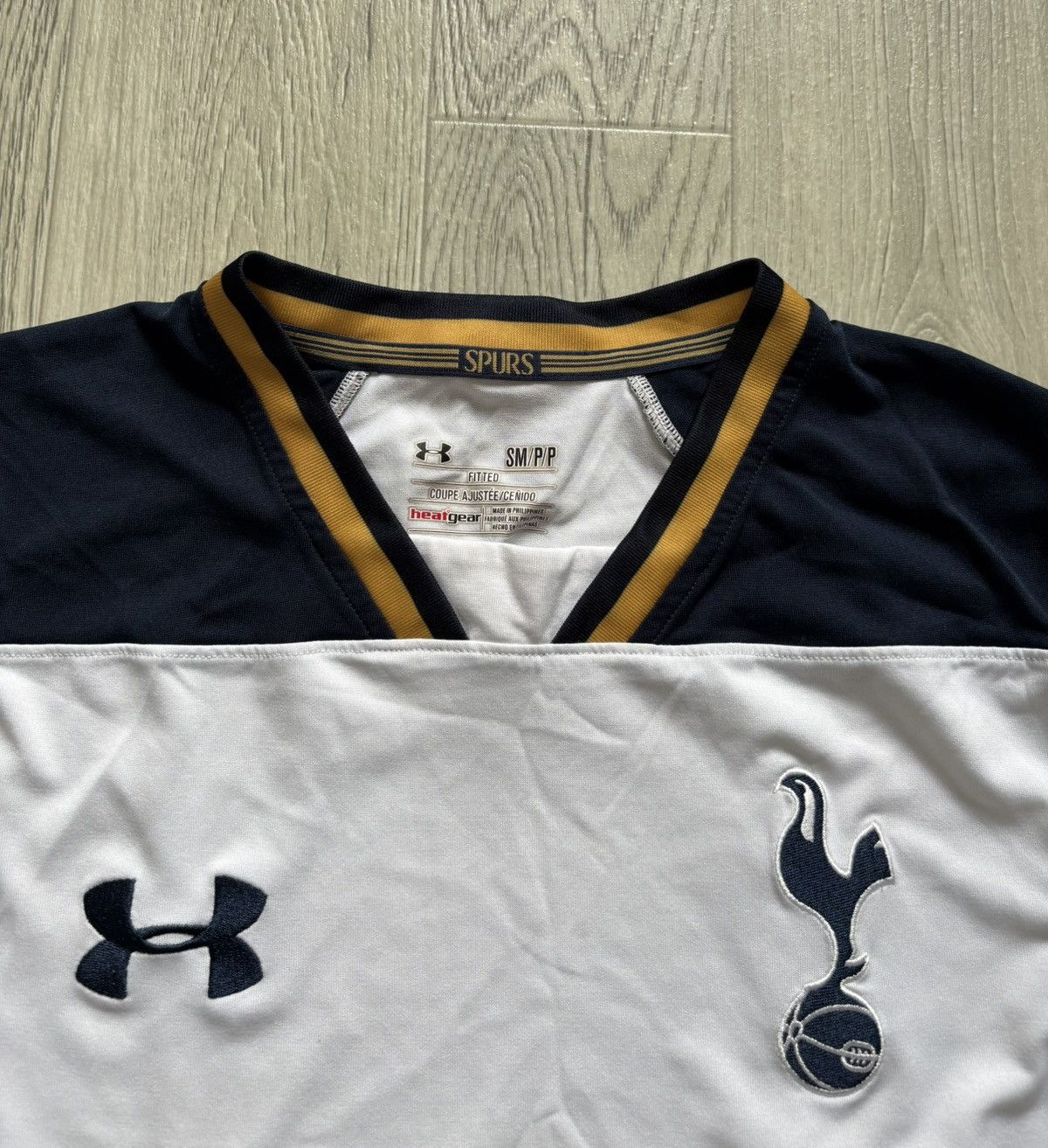 Under Armour × Vintage Tottenham Hotspur Soccer Jersey White Under Armour Size US S / EU 44-46 / 1 - 2 Thumbnail