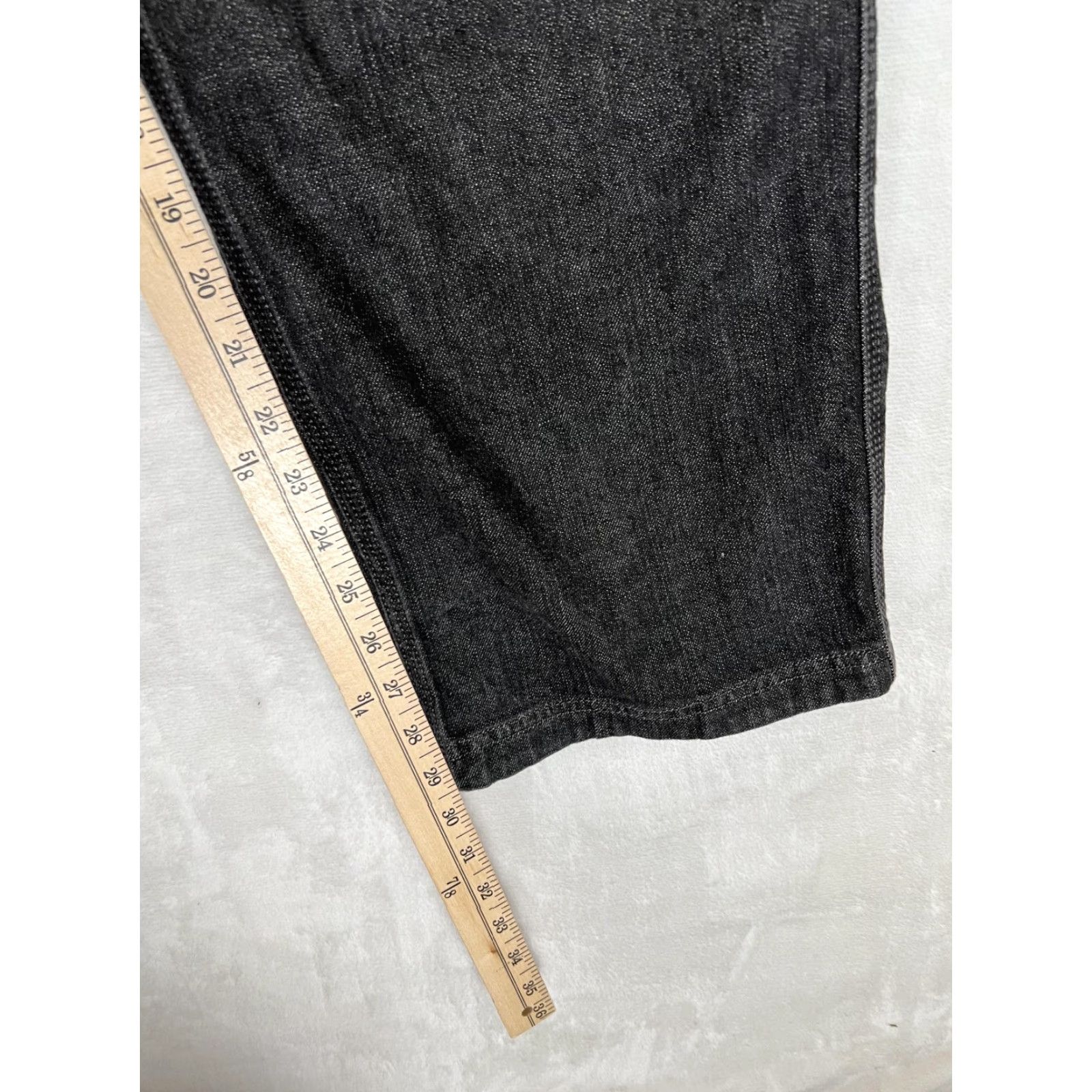 Duluth Trading Company Duluth Trading Co Flex Ballroom Jeans Mens 42x30 Gray Straight Stretch Denim Size US 42 / EU 58 - 5 Thumbnail