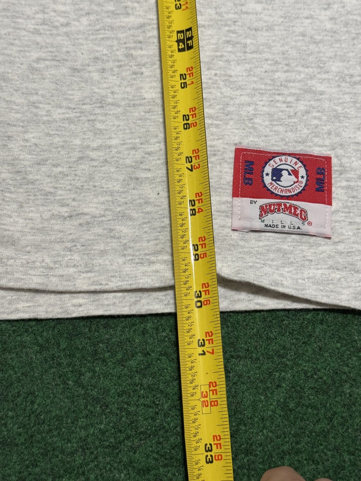 Nutmeg Vintage 90s Cleveland Indians Stadium Nutmeg M/L T Shirt Size US L / EU 52-54 / 3 - 8 Thumbnail