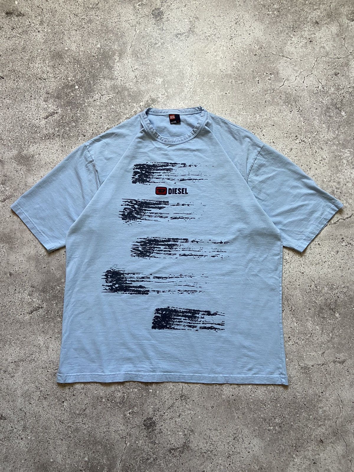 Diesel × Vintage Vintage Diesel Big graphic logo Japanese style tee Size US XL / EU 56 / 4 - 1 Thumbnail