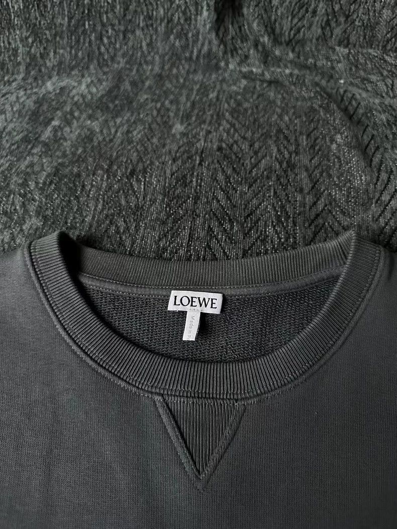 Loewe LOEWE Embroidered logo hoodie Size M / US 6-8 / IT 42-44 - 3 Thumbnail