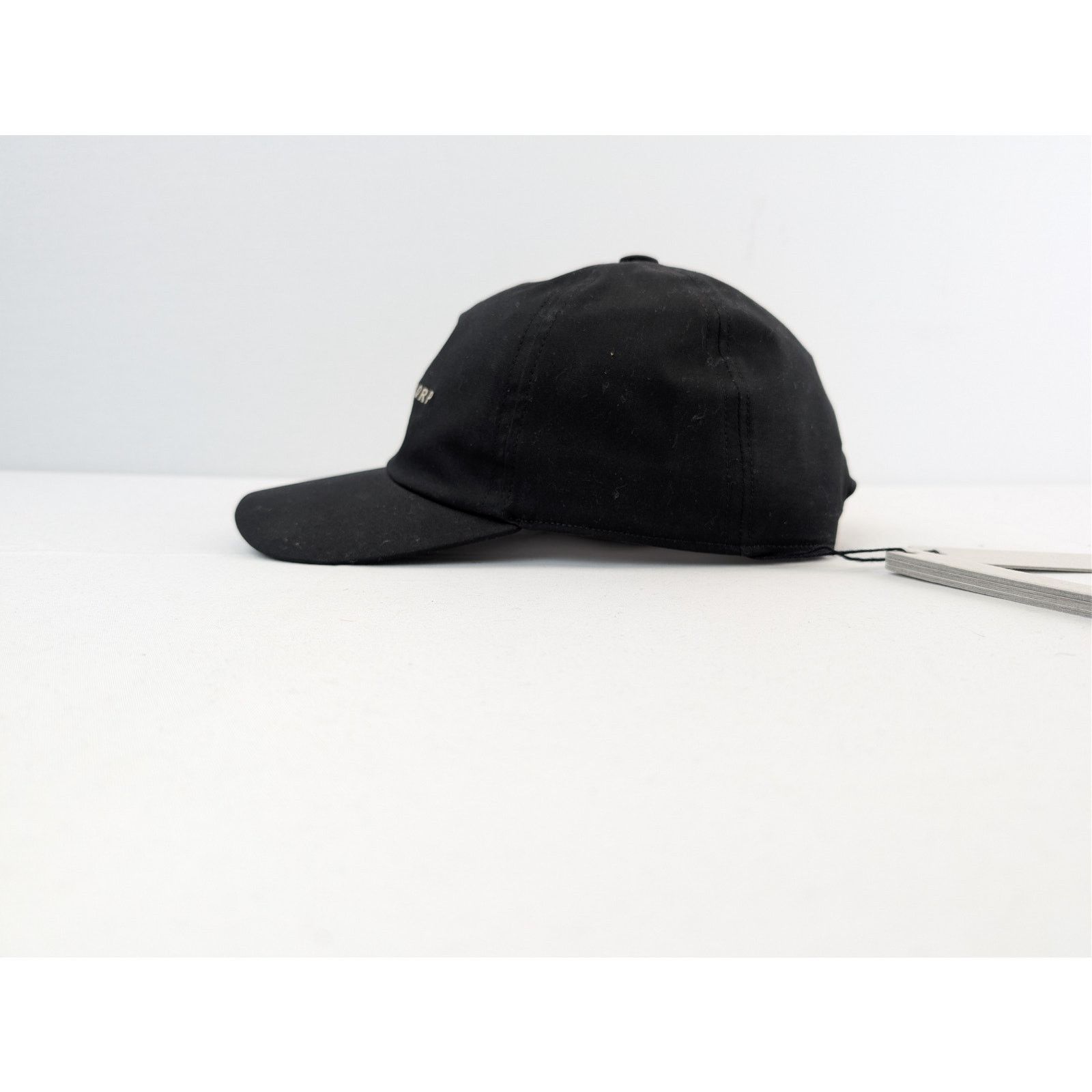 Rick Owens o1rshd1 Size: M / Logo Canvas Baseball Cap / Hat Black/Pearl Size ONE SIZE - 3 Thumbnail