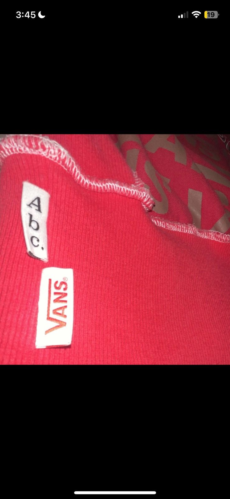 Advisory Board Crystals × Vans Vans Advisory Board Crystals Opal Shoebox Hoodie XL Red Size US XL / EU 56 / 4 - 21 Thumbnail