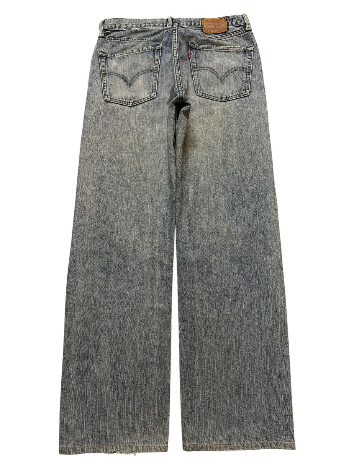 Levi's Vintage Y2K Japan Levis 503 Blue Faded Wash Relaxed Wide Leg Size US 31 - 2 Thumbnail