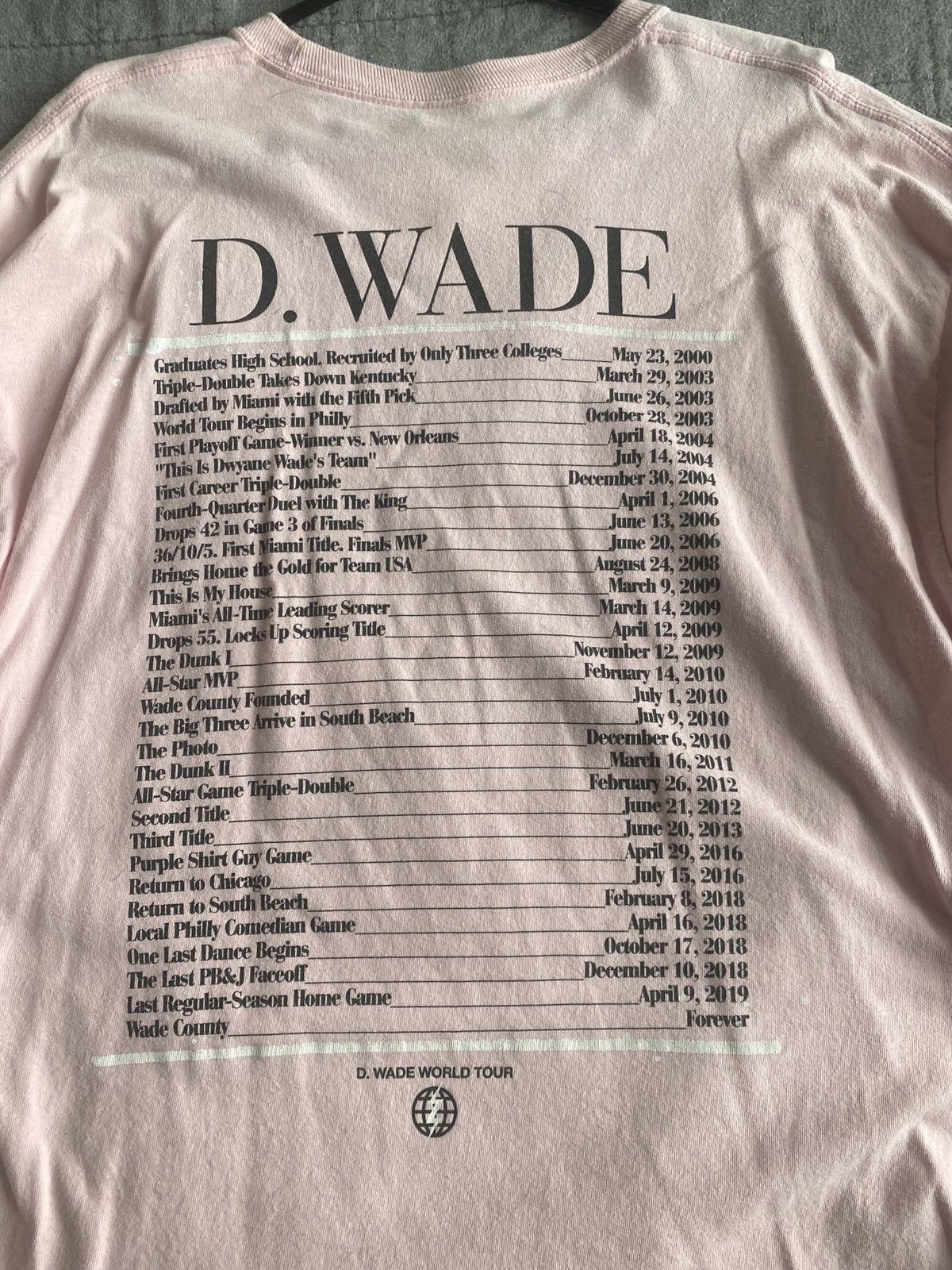 Dwyane Wade Miami Heat Last Dance Longsleeve