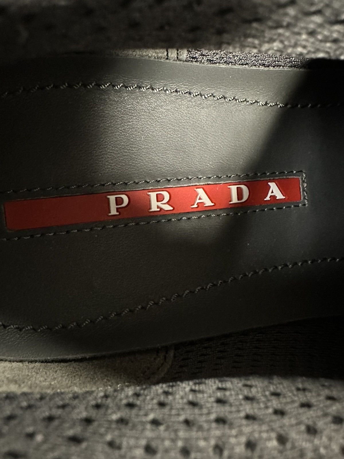 Prada Prada americas cup pre owned no box size 7 navy blue Size US 7 / EU 40 - 5 Thumbnail