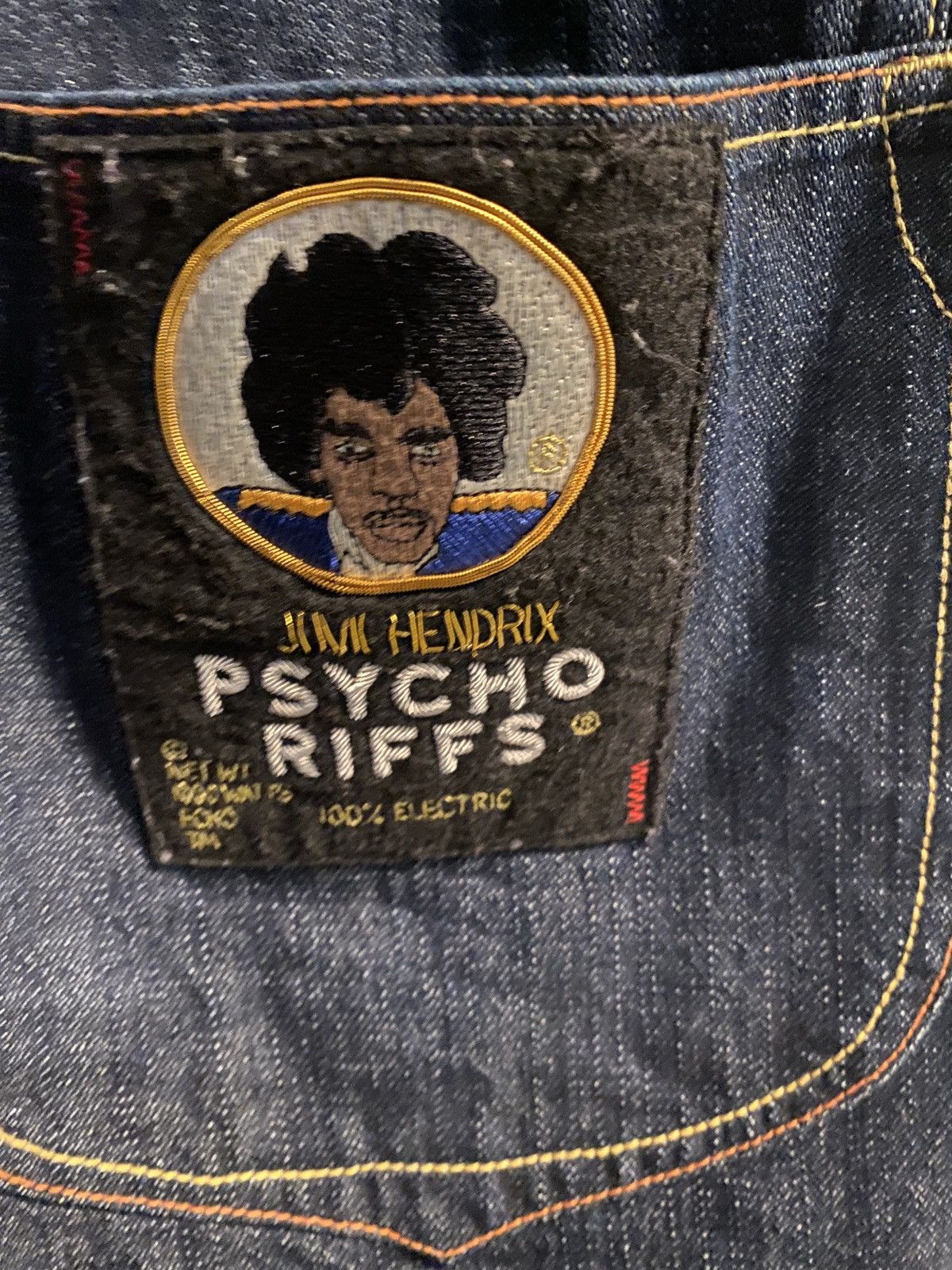 Ecko Unltd. Ecko Unlimited x Jimi Hendrix Denim Jacket Size US XXL / EU 58 / 5 - 5 Thumbnail
