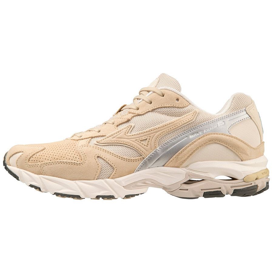 Mizuno NEW Mizuno Wave Rider 10 Premium size 10 Beige Suede shoes Size US 10 / EU 43 - 1 Thumbnail