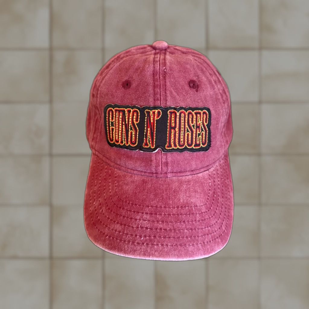 Vintage Guns N Roses Baseball Cap Red Official Strapback NWOT Men Summer Rock Navy Blue Pattern: No Pattern Size ONE SIZE - 1 Thumbnail