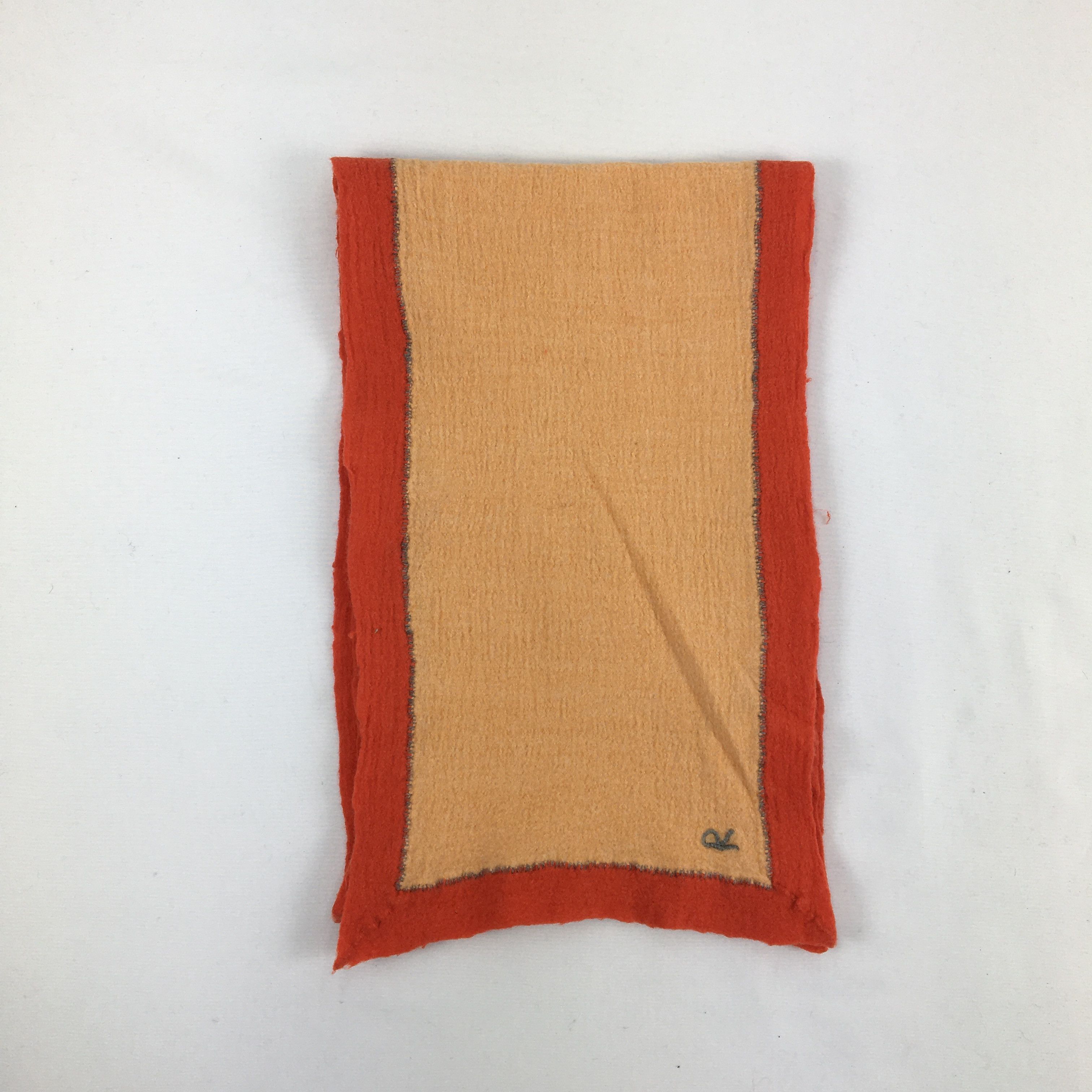 Roberta di Camerino Roberto De Camerino Scarf Muffler Wool Cashmere Scarves Size ONE SIZE - 2 Thumbnail