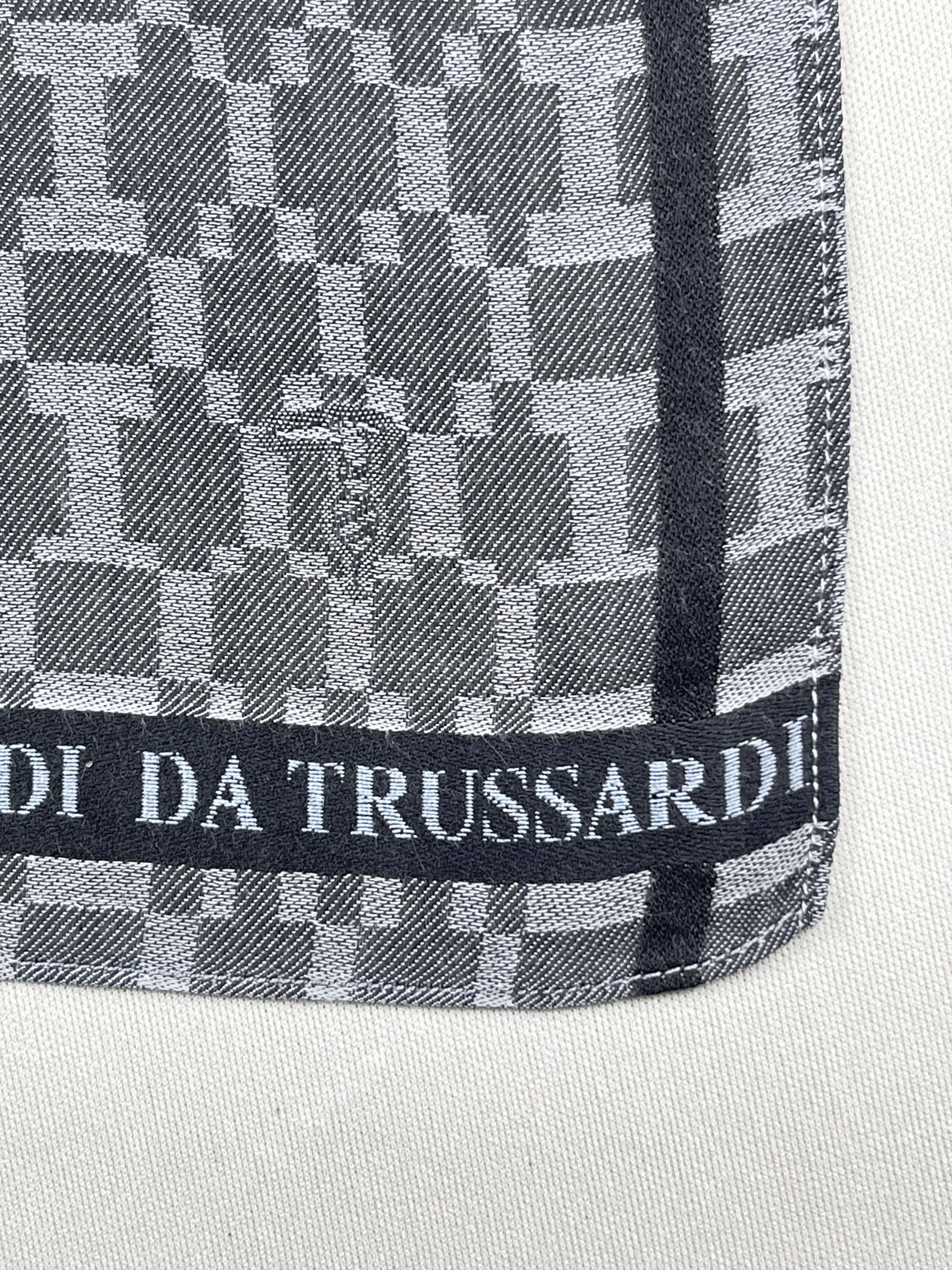 Trussardi Vintage Trussardi Handkerchief Pocket Square Bandana HM0057 Size ONE SIZE - 5 Thumbnail