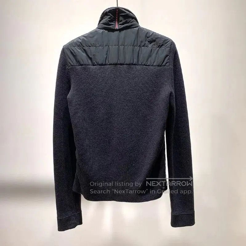 Prada Prada Men's Black Nylon Down Jacket. Size US M / EU 48-50 / 2 - 2 Thumbnail