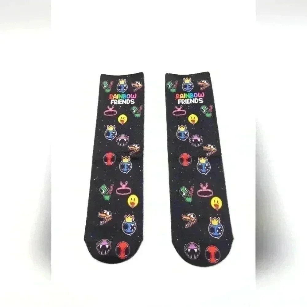 Other Rainbow Friends cartoon socks one size NEW Size ONE SIZE - 1 Thumbnail