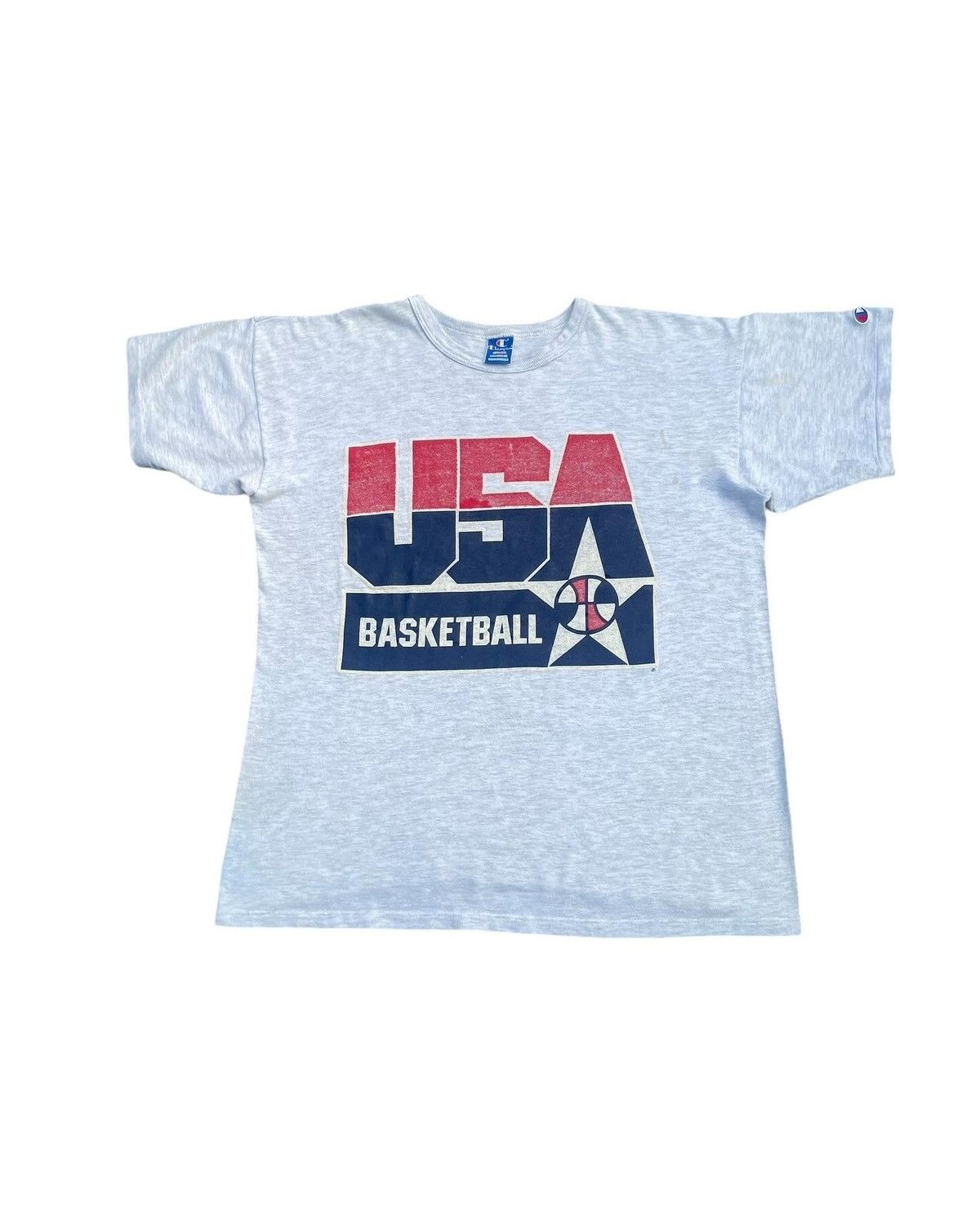 Champion Vintage Champion Usa Tshirt Size US XL / EU 56 / 4 - 1 Thumbnail