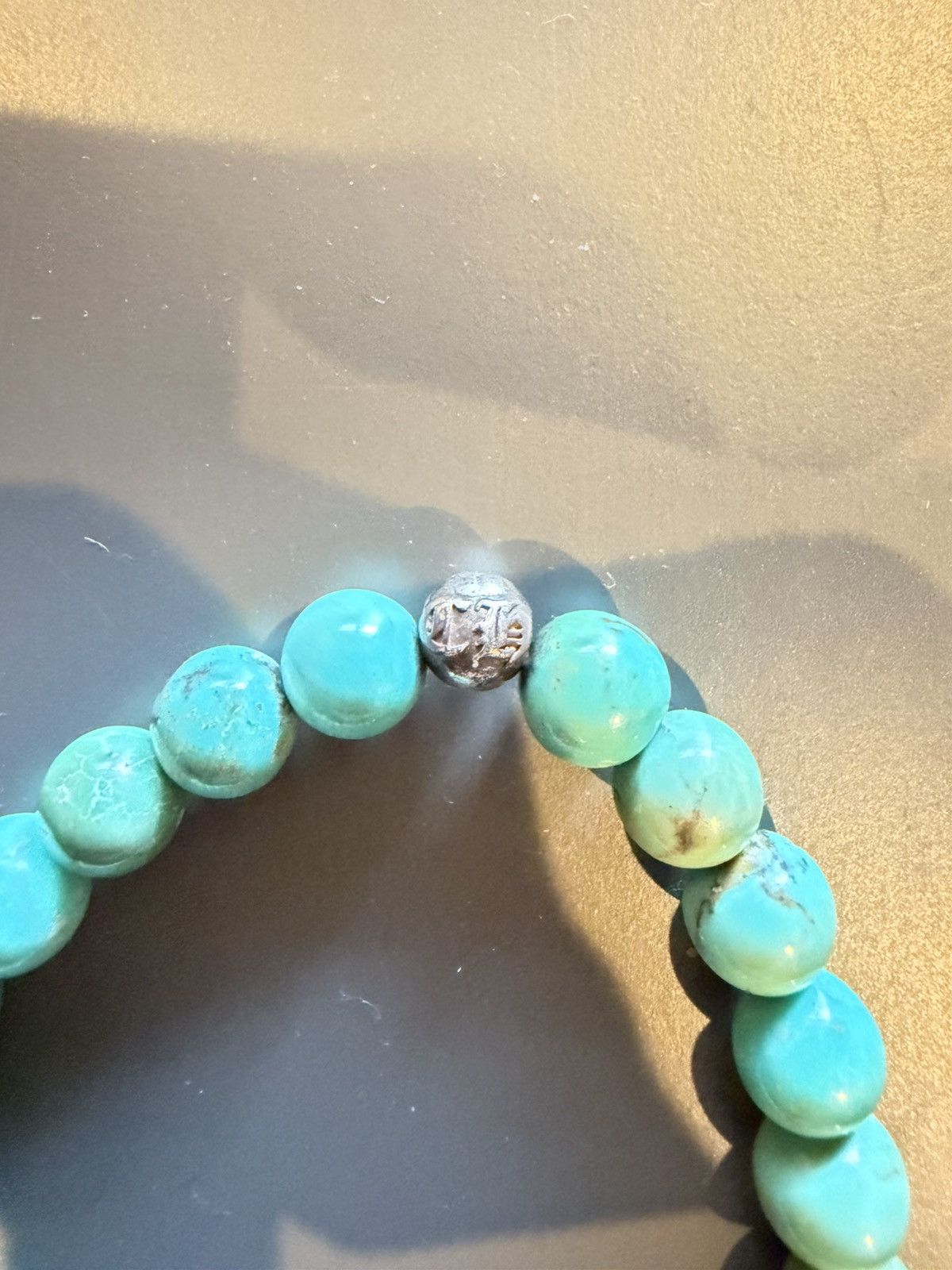 Chrome Hearts Chrome Hearts Turquoise Beads Bracelet Size ONE SIZE - 16 Thumbnail