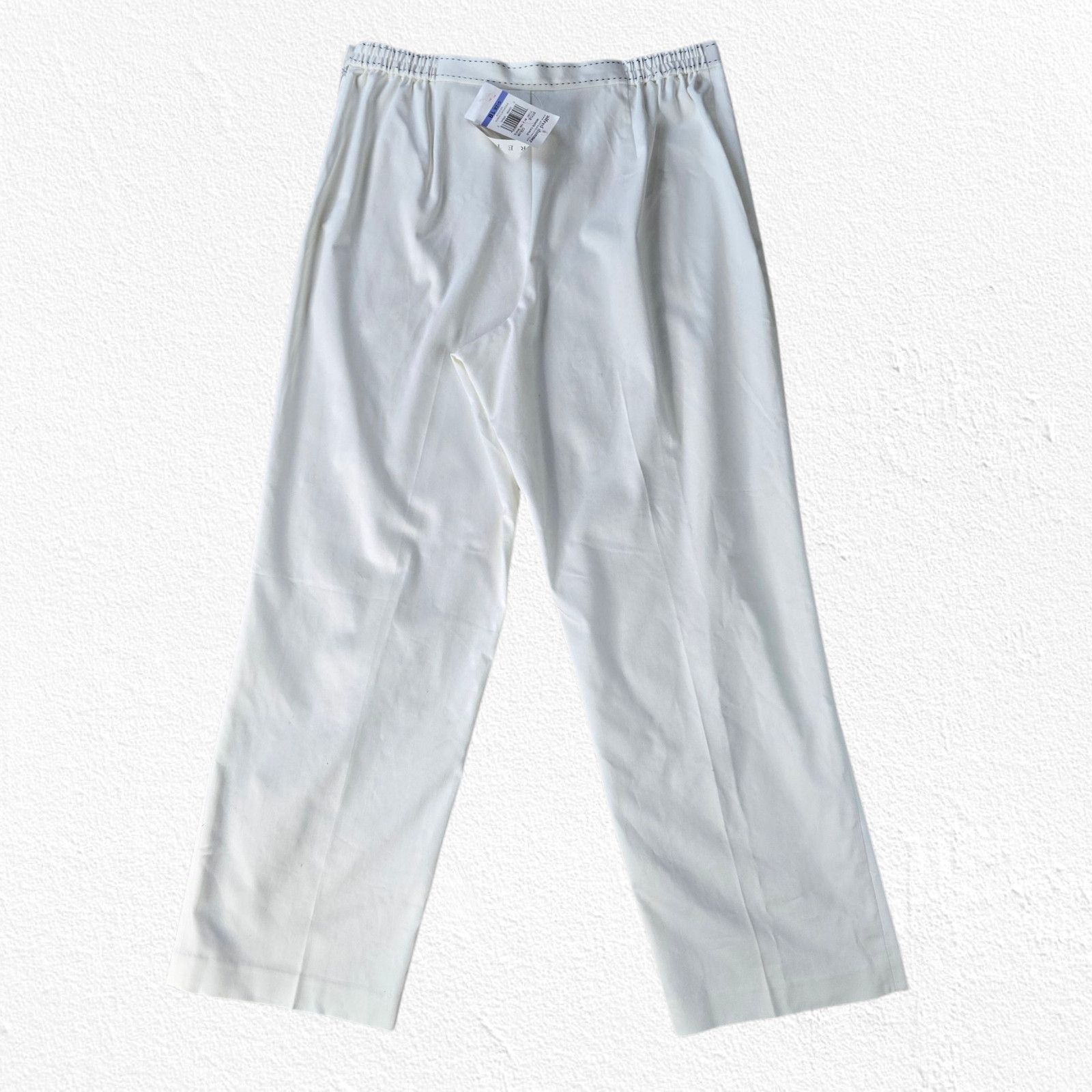 Other White Classic Stretch Minimal Straight Pants Size 18 Size 40" / US 18 - 8 Thumbnail