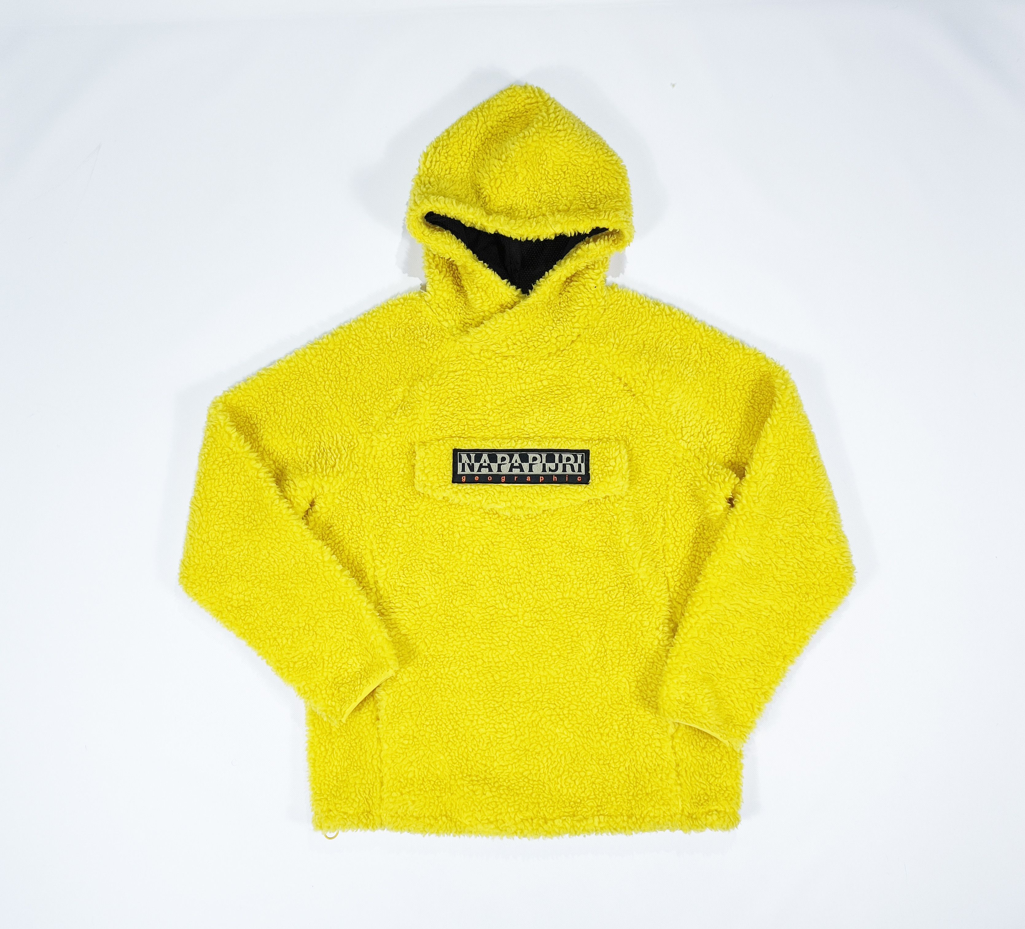 Napapijri Napapijri Tribe Telve Fleece Popover Hoody Spark Yellow Grailed