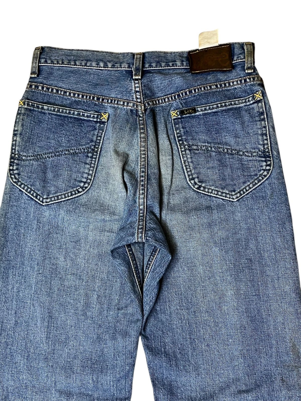 Japanese Brand Vintage LEE RIDERS repro 50s dirty half selvedge jeans Size US 29 - 7 Thumbnail