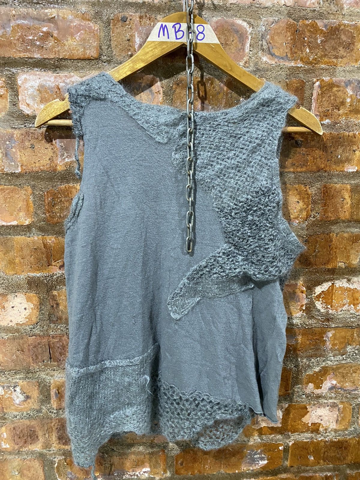 Sunao Kuwahara 2000s Knit Glamours tank Size M / US 6-8 / IT 42-44 - 11 Thumbnail