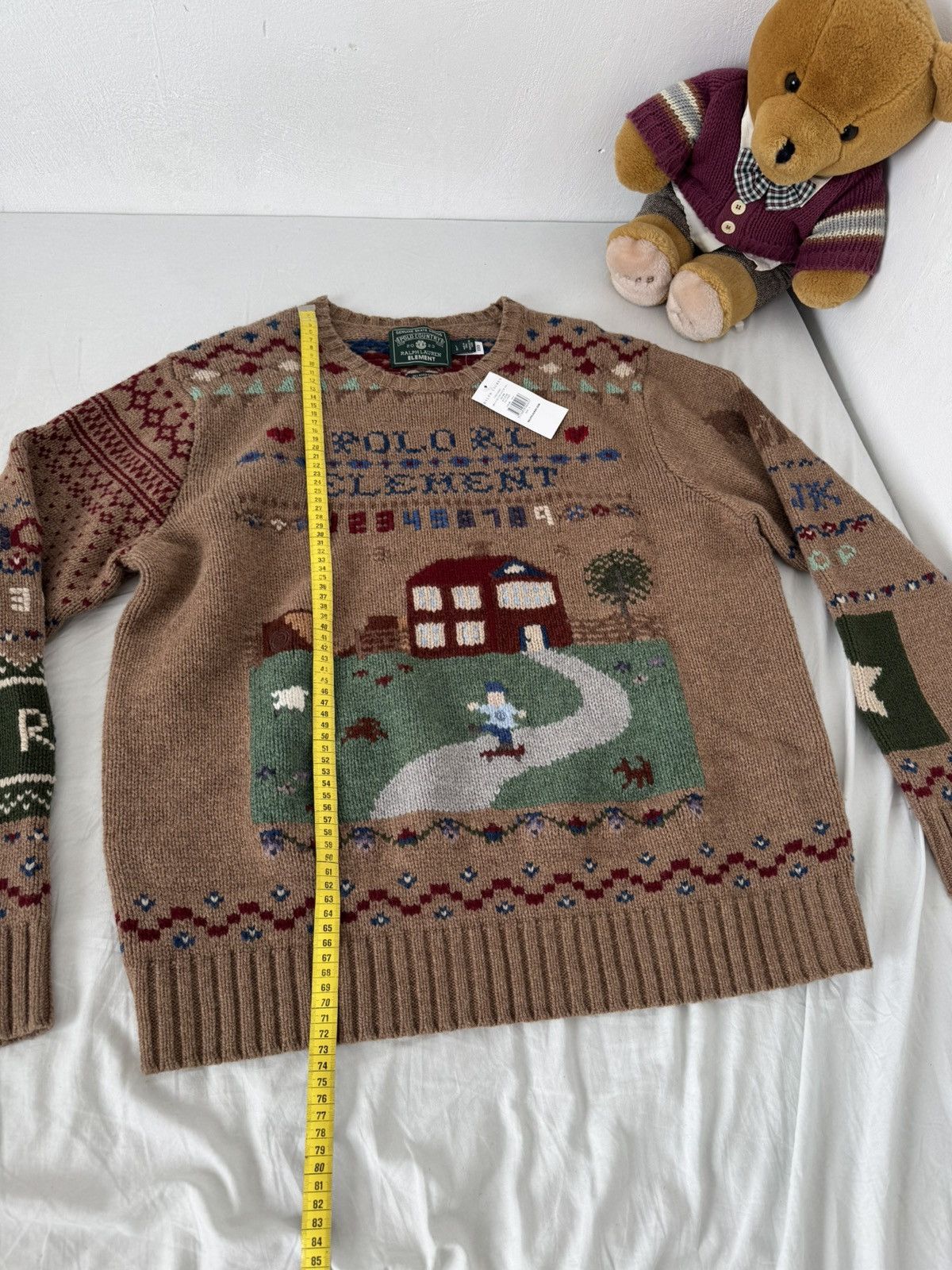 Ralph Lauren Ralph Lauren X Element skateboarding wool knitted sweater Size US L / EU 52-54 / 3 - 8 Thumbnail