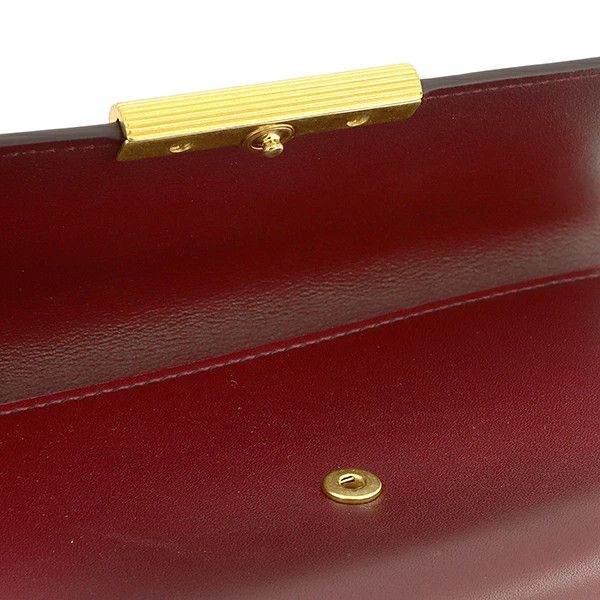 Bottega Veneta o1n1vont1224 Size: OS / Continental Wallet in Burgundy Size ONE SIZE - 7 Thumbnail