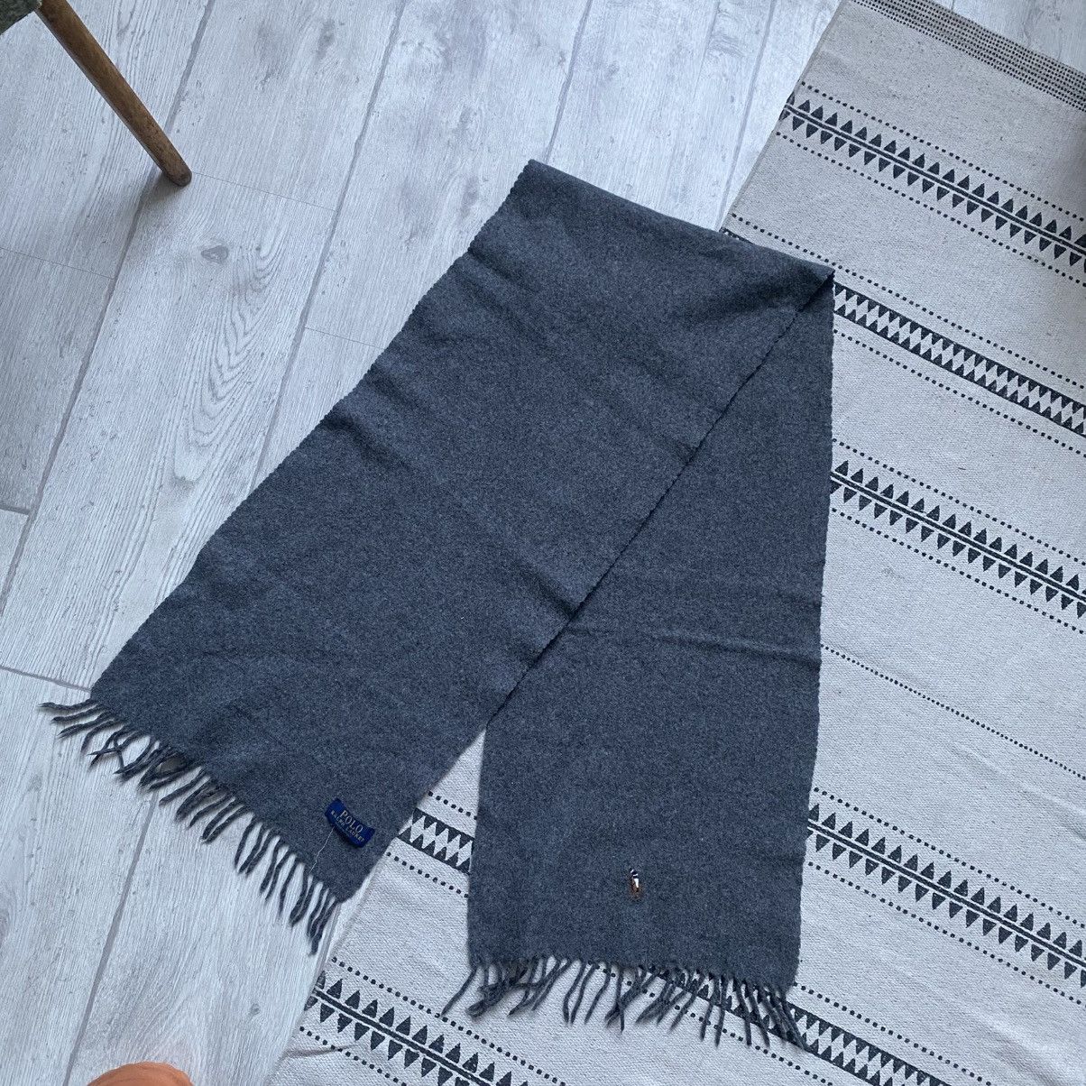 Polo Ralph Lauren Vintage Polo Ralph Lauren Wool Scarf Oldmoney Luxury Size ONE SIZE - 4 Thumbnail
