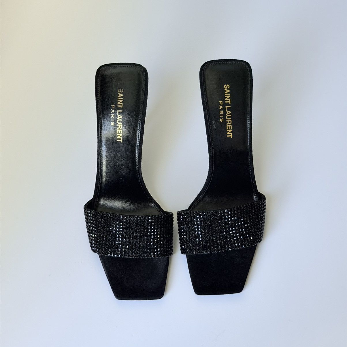 Saint Laurent Paris Saint Laurent Lucky Evening Mules Size US 8.5 / IT 38.5 - 2 Thumbnail
