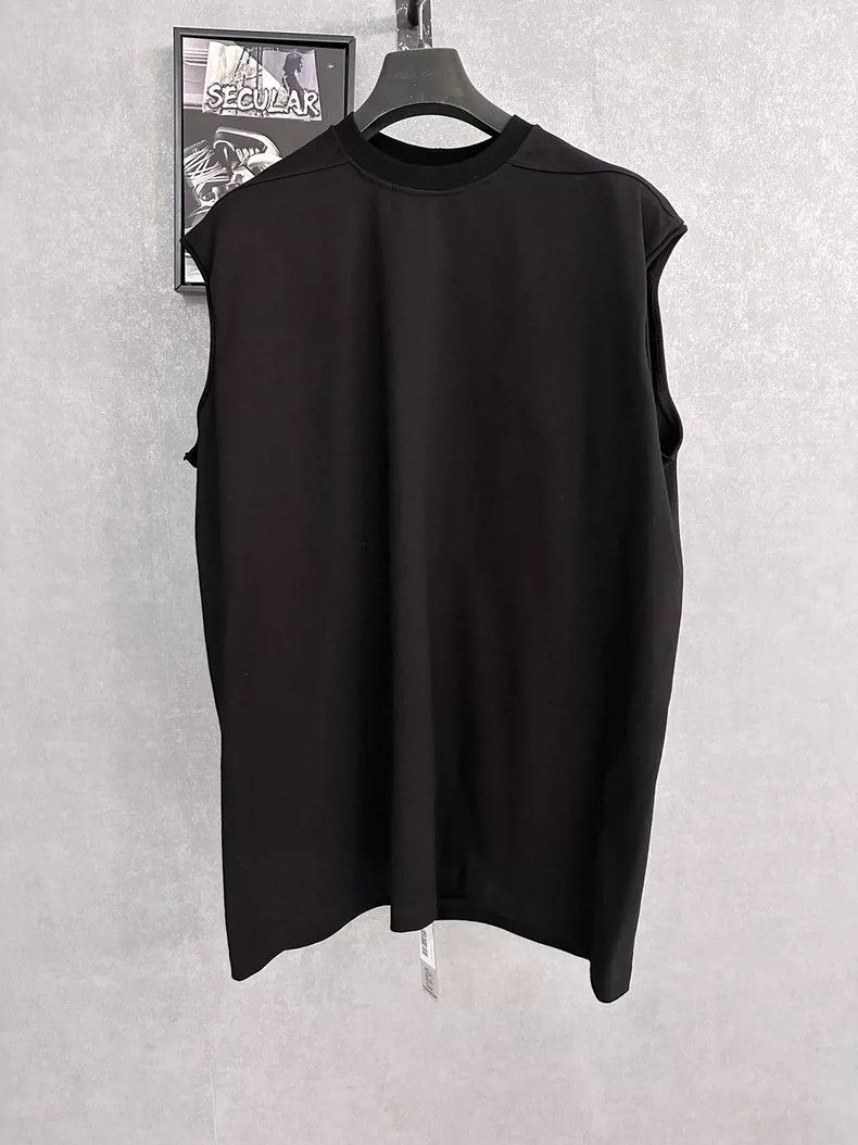 Rick Owens Rick Owens Classic Black Tank Top for Men Size US L / EU 52-54 / 3 - 1 Thumbnail