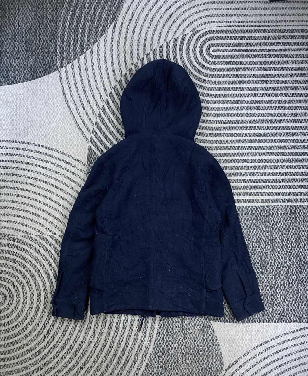 NANO universe NANO Universe Japan Multipocket Wool Hoodie Jacket Size US S / EU 44-46 / 1 - 2 Thumbnail
