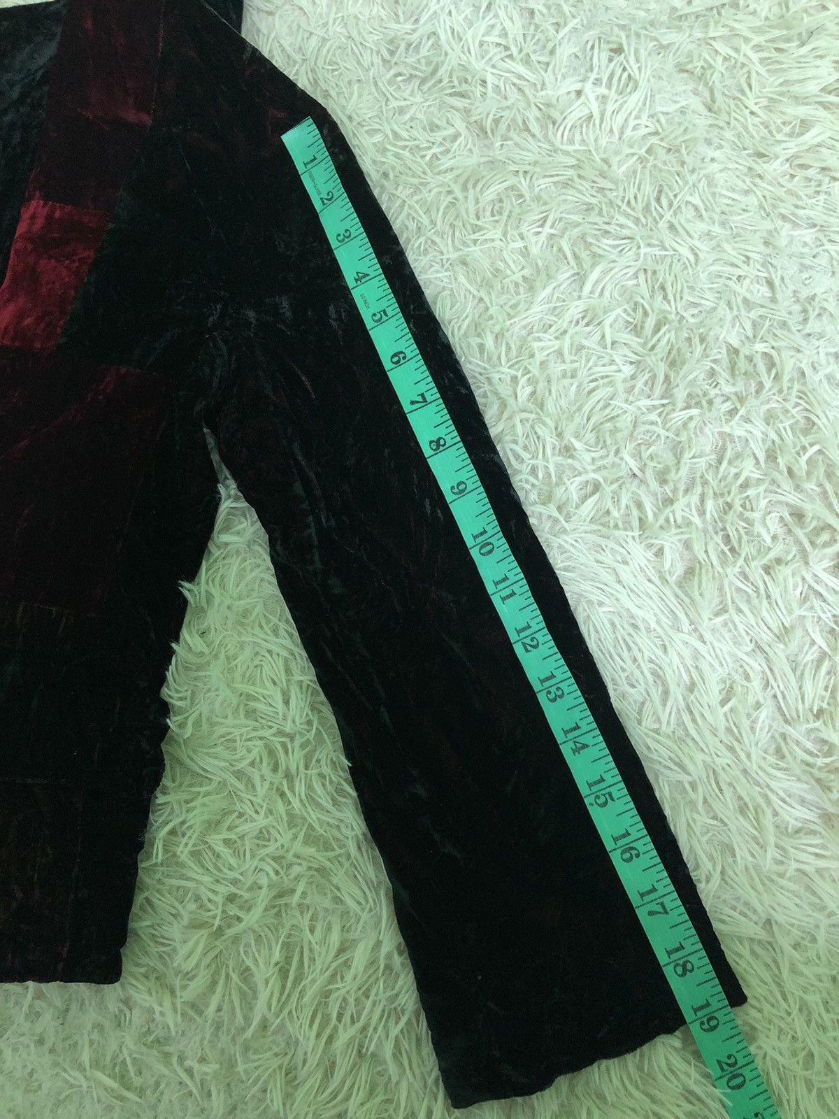 Comme des Garcons Vintage 90’s Comme Des Garçons Velvet Viscose Rayon Jacket Size M / US 6-8 / IT 42-44 - 13 Thumbnail