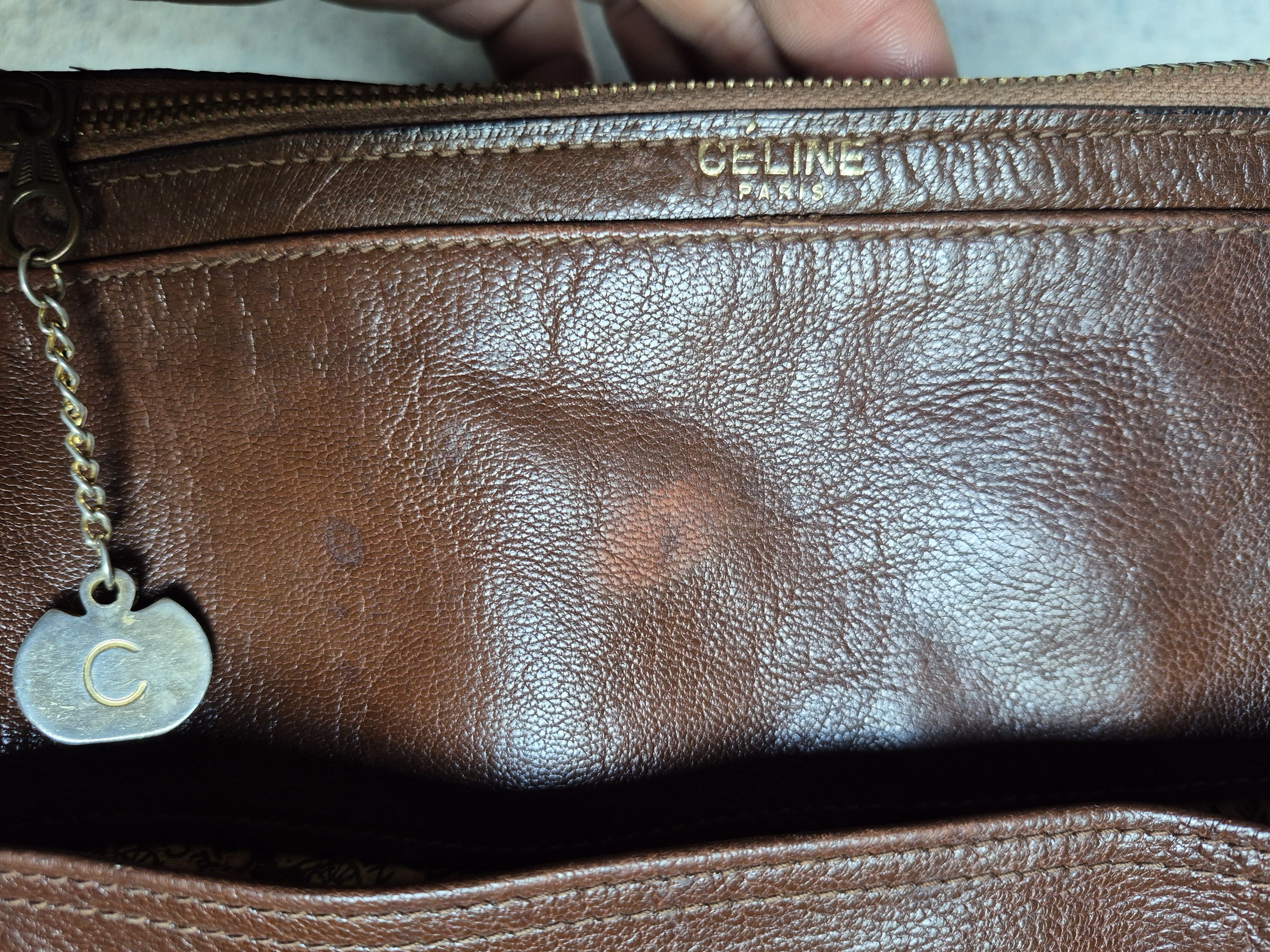 Celine Rare Vintage Celine saddle bag shoulder bag Size ONE SIZE - 11 Thumbnail
