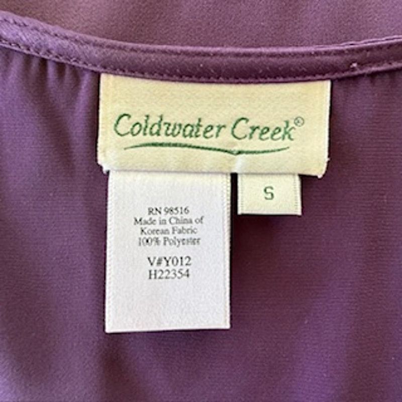 Coldwater Creek Coldwater Creek Size Small Purple Sleeveless Tank Shirt Size S / US 4 / IT 40 - 4 Thumbnail