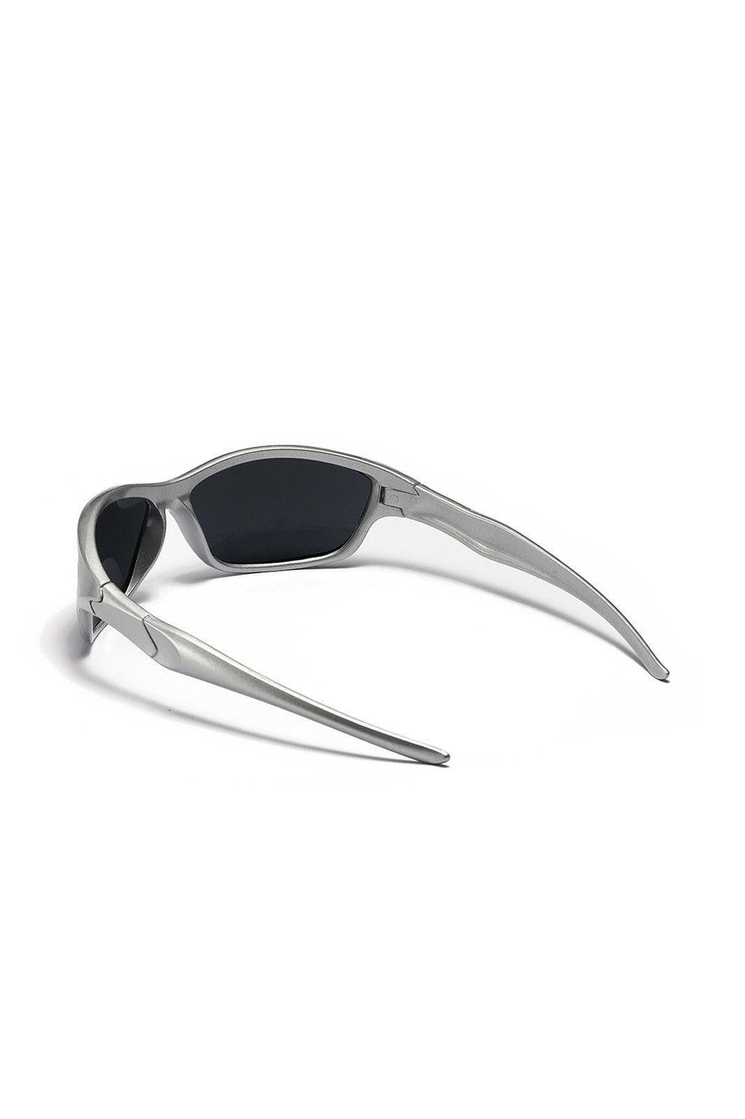 Japanese Brand Vintage Y2k Avant Garde Futuristic Sliver Sunglasses Unisex Size ONE SIZE - 8 Thumbnail