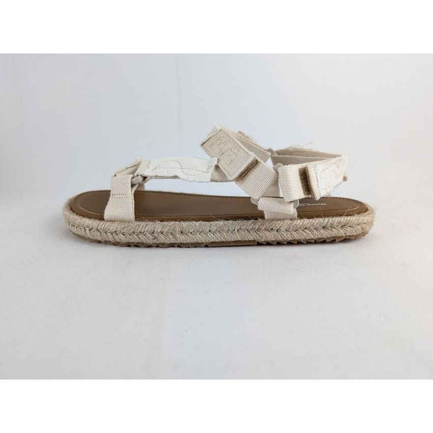 Maison Margiela o1rshd1 Off-White Patchwork Hiking Sandals in Beige Size US 10 / EU 43 - 1 Thumbnail