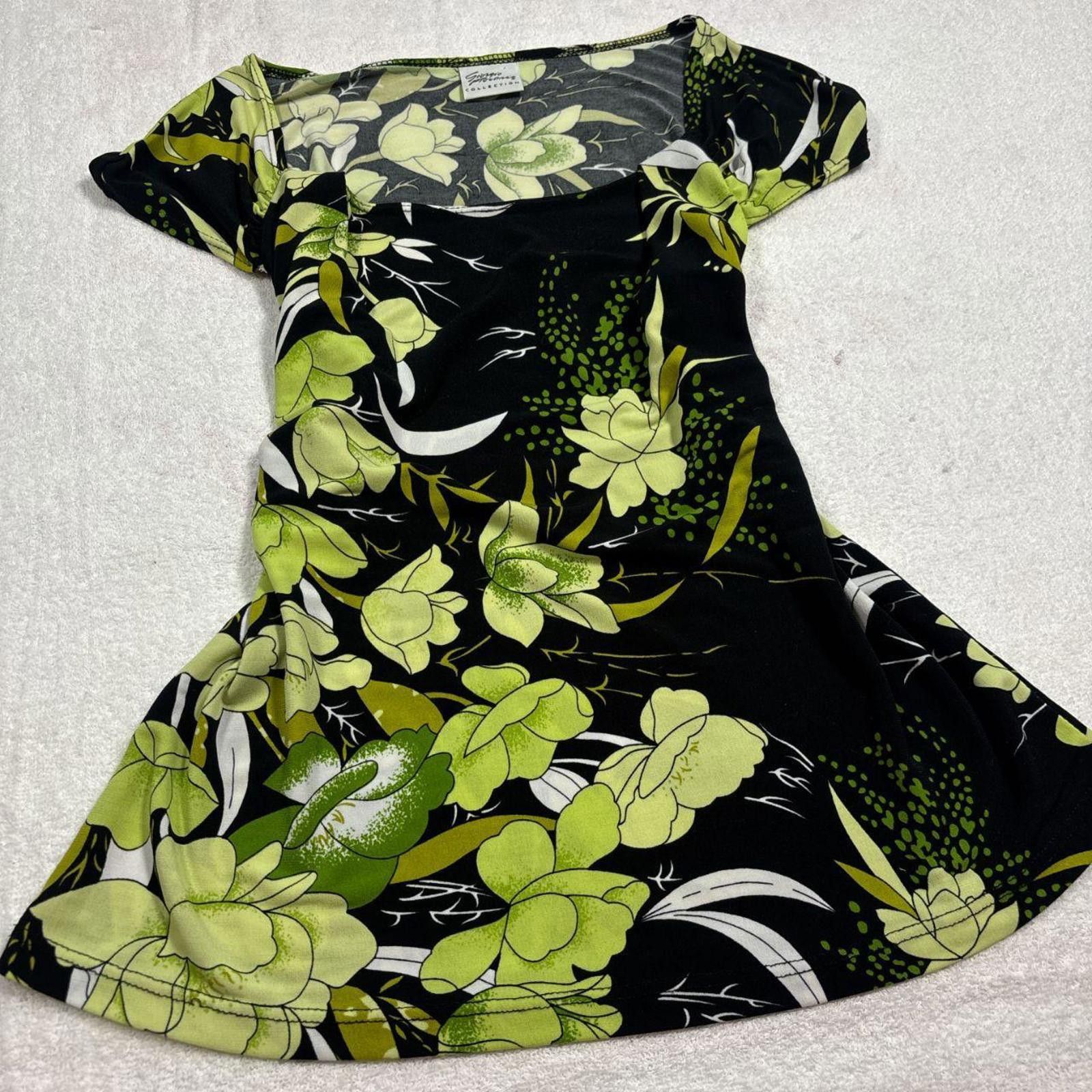Other y2k fairy floral green blouse top Size M / US 6-8 / IT 42-44 - 2 Thumbnail