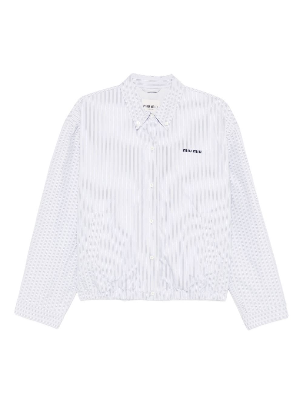 Miu Miu COTTON BLOUSON JACKET Size S / US 4 / IT 40 - 1 Thumbnail