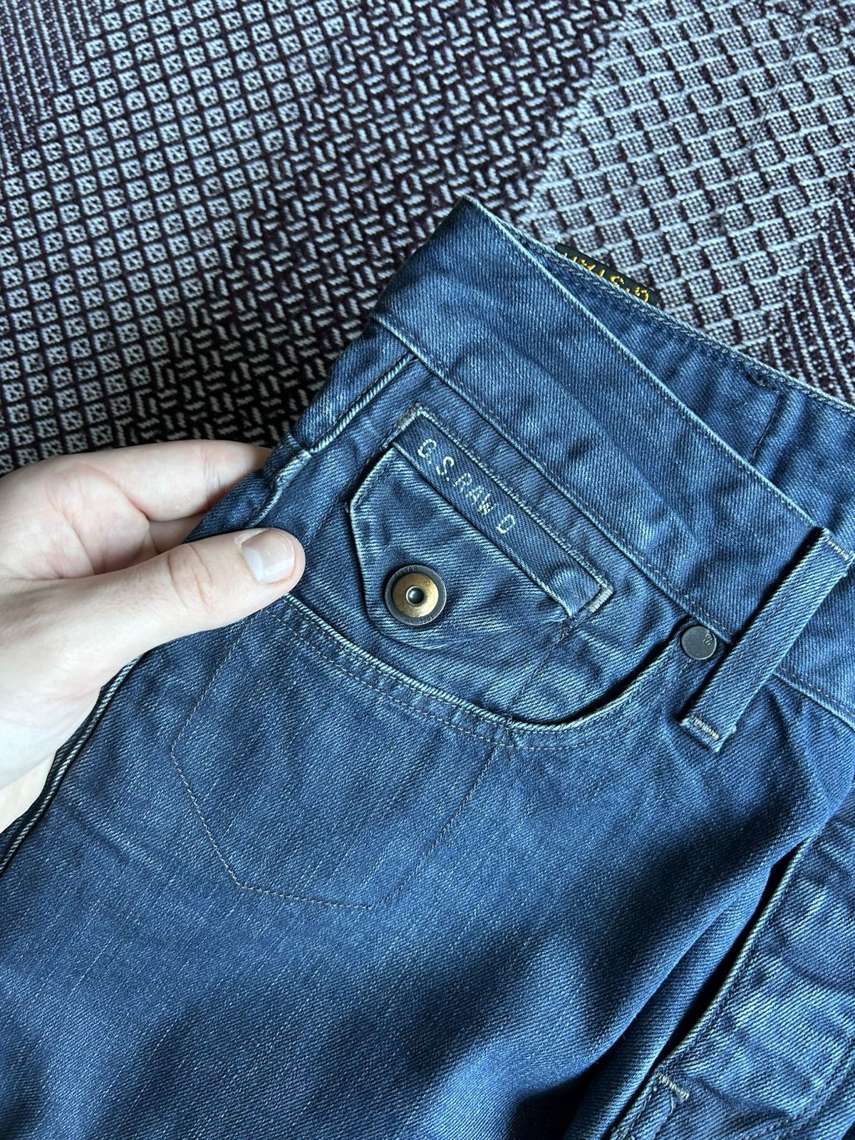 G-Star × Jean G-star Raw Denim Jeans Washed Mens Size 30x30 Size US 30 / EU 46 - 9 Thumbnail