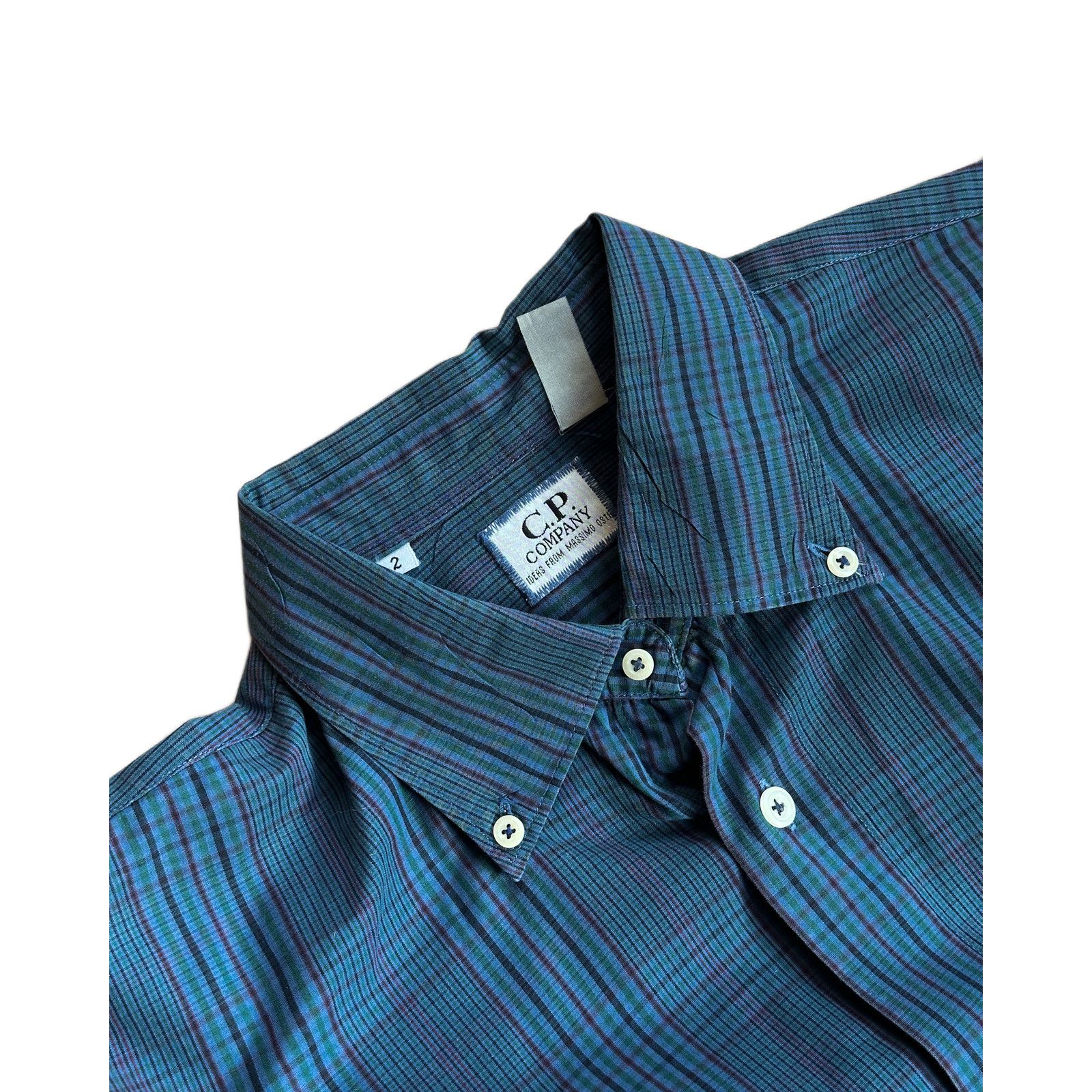 C.P. Company C.P. Company Button Up Shirt Size US XL / EU 56 / 4 - 2 Thumbnail