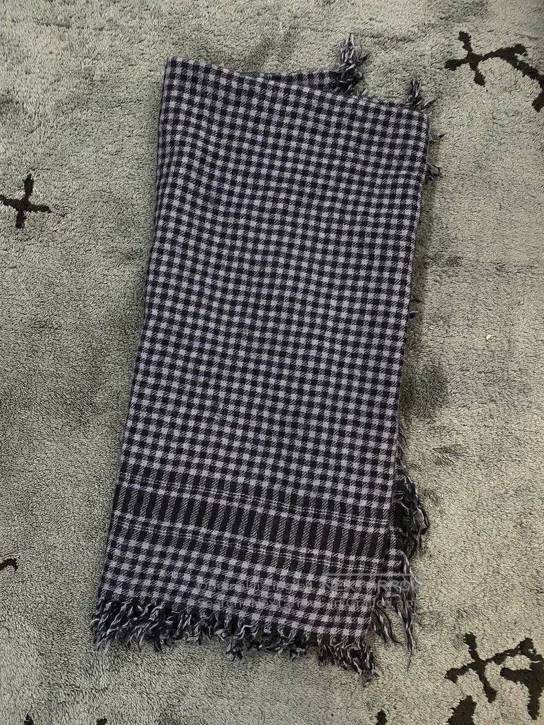 Takahiromiyashita The Soloist. Takahiromiyashita The Soloist. Plaid large scarf shawl sca Size ONE SIZE - 4 Thumbnail