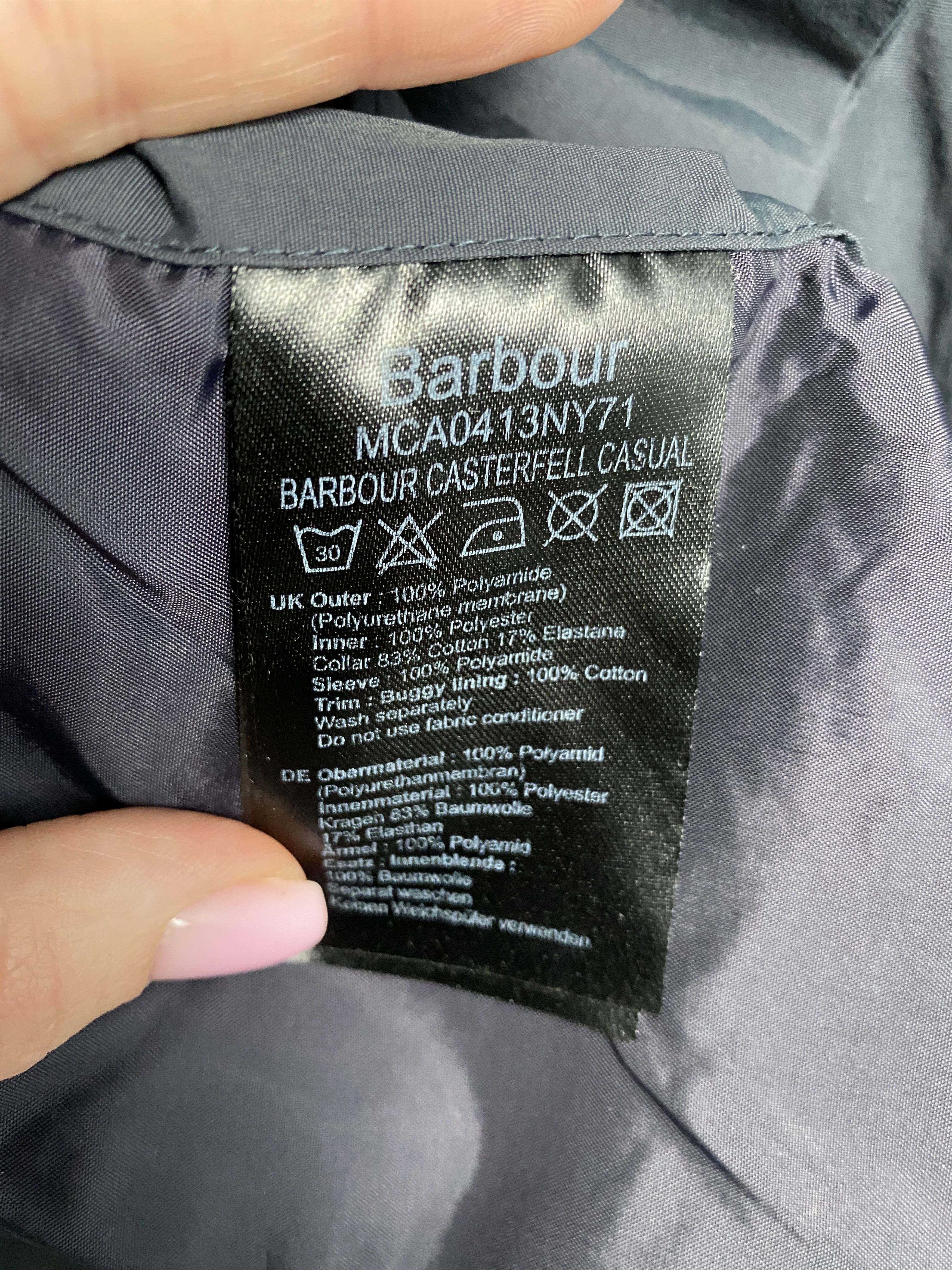 Barbour Barbour Dress Tartan Mens Casterfell Casual Jacket Trench Size US XL / EU 56 / 4 - 7 Thumbnail