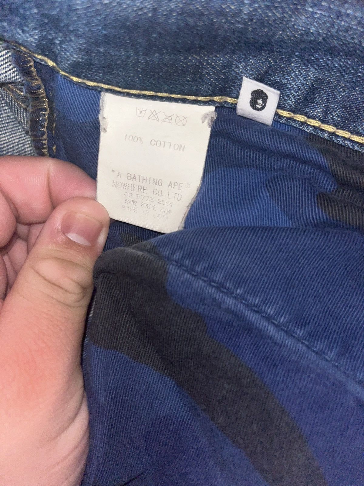 Bape Bape Sta Denim Size US 30 / EU 46 - 7 Thumbnail