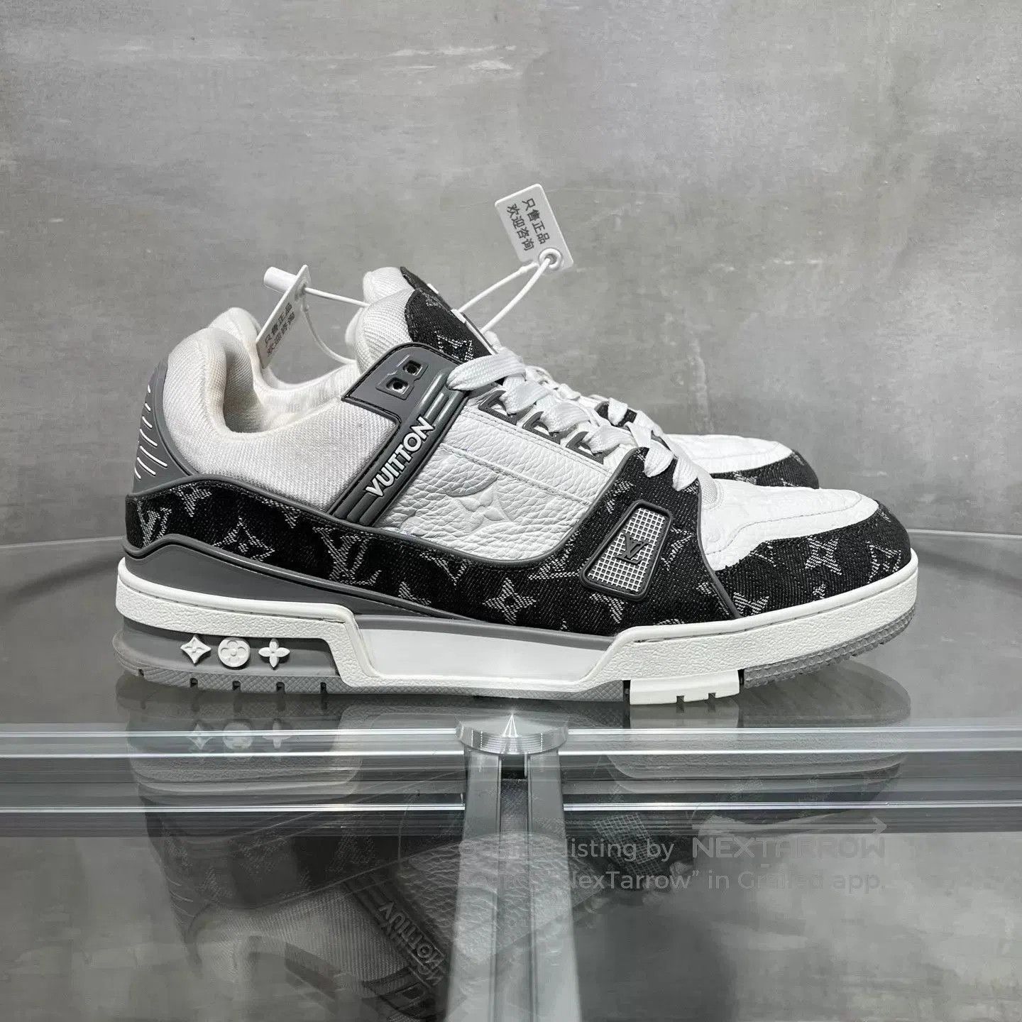 Louis Vuitton Multi Pattern Low-Top Sneakers Size 8.5. Size US 8.5 / EU 41-42 - 4 Thumbnail
