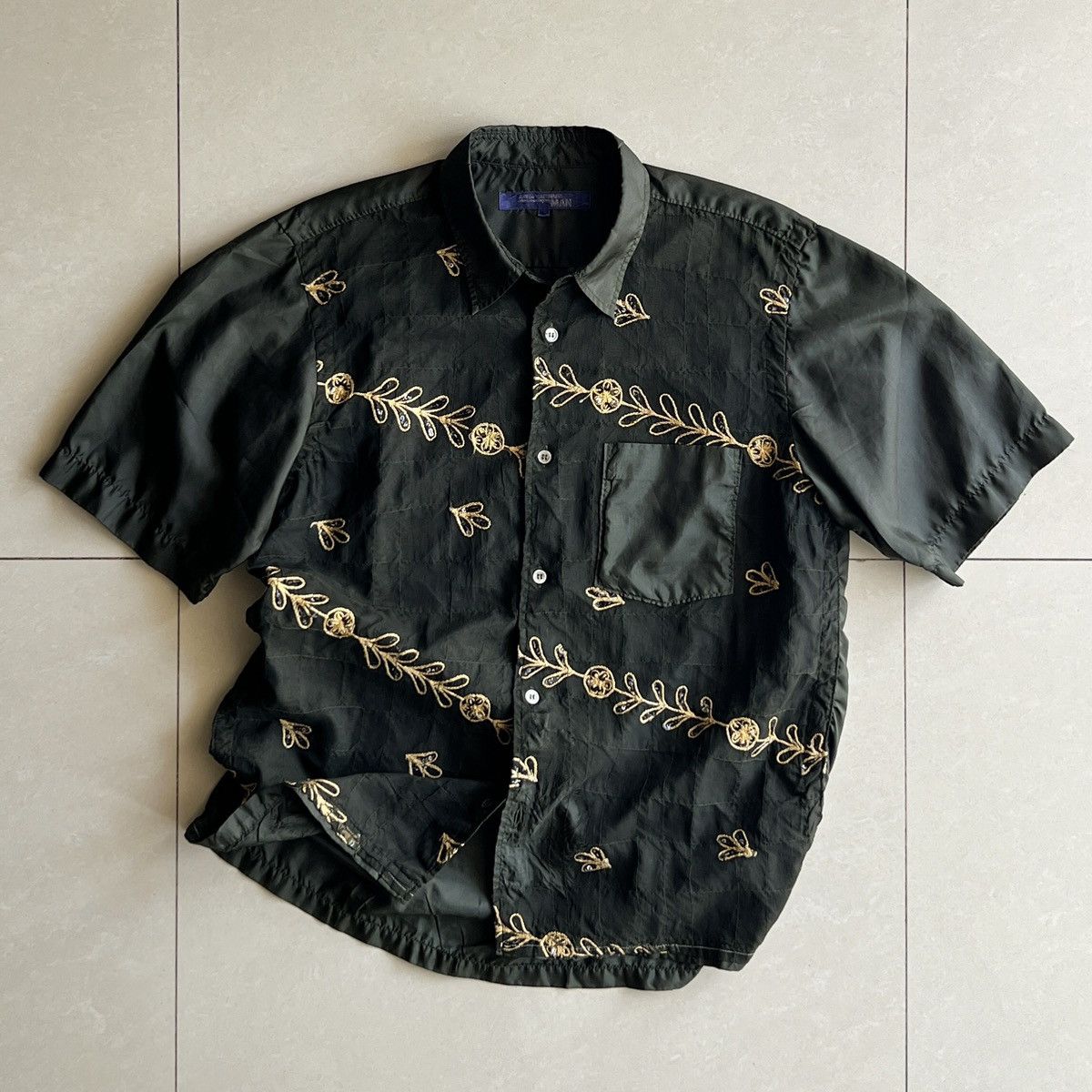 Junya Watanabe SS05 Junya Watanabe silk embroidered shirt Size US M / EU 48-50 / 2 - 1 Thumbnail