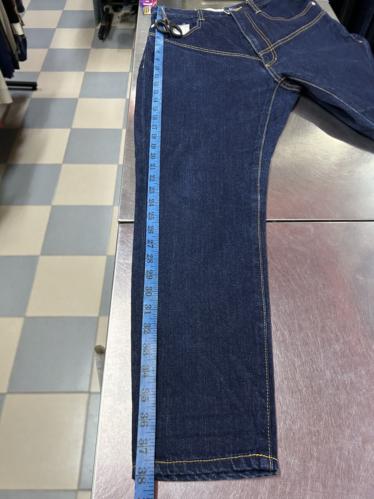 Issey Miyake Vintage Sunaokuwahara Issey Miyake Wide Freak Jeans Size US 29 - 20 Thumbnail