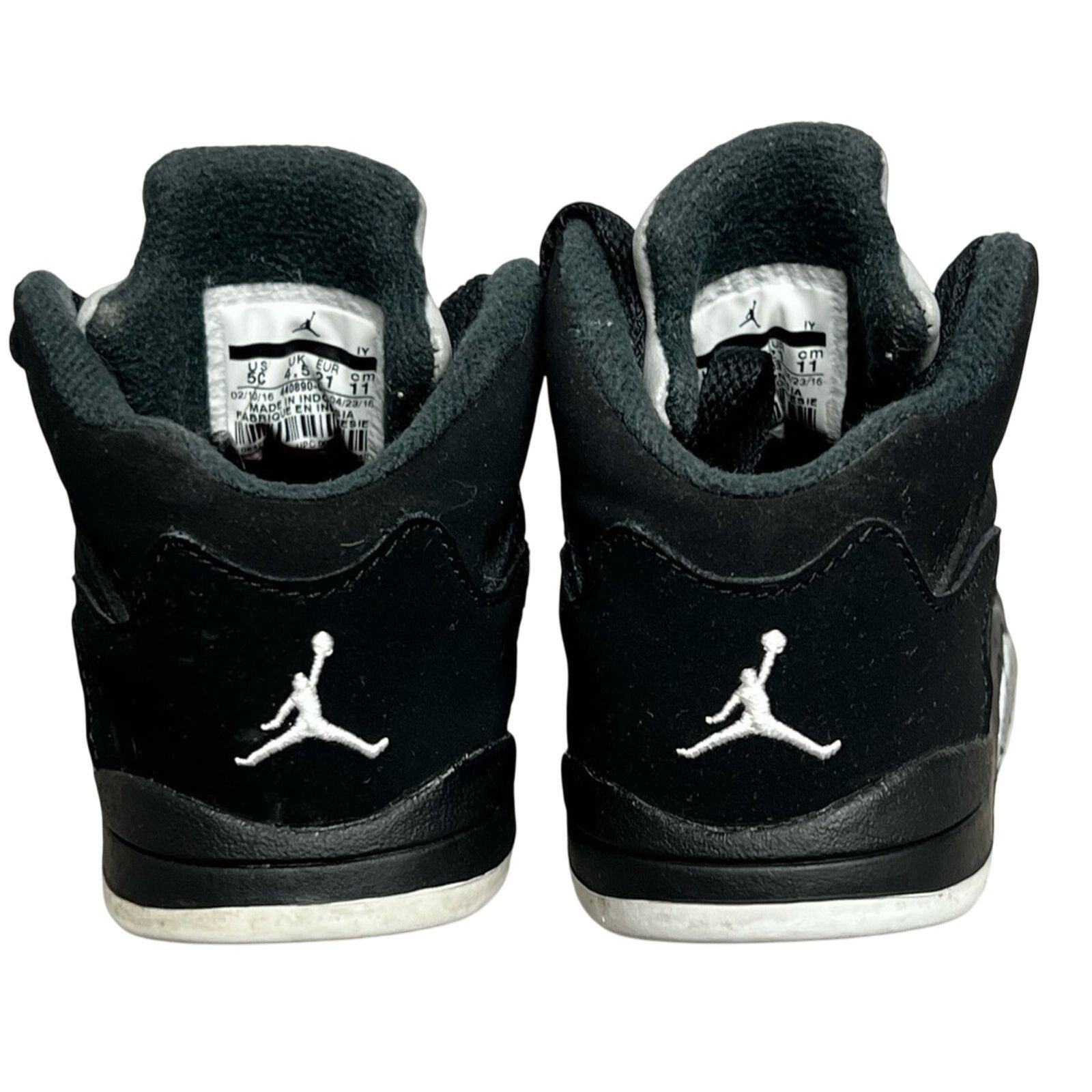 Jordan Brand Nike Air Jordan Retro Metallic SIZE 5C Black Fire Toddler Size US 4 / IT 34 - 5 Thumbnail